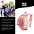 Mochila Bolsa T60 Esportiva Academia Impermeável Cor Rose - Imagem 1