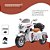 Moto Elétrica Infantil Estrada Triciclo 12v 1223 Bang Toys - Imagem 4