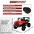 Jipe Infantil Elétrico Aventura 12v Cor Vermelho Bang Toys - Imagem 6