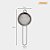 Peneira Inox Coador Manual Para Cozinha 8cm Quality House - Imagem 5