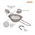 Peneira Inox Coador Manual Para Cozinha 8cm Quality House - Imagem 2