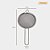 Peneira Inox Para Cozinha 14cm Resistente Quality House - Imagem 5
