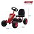 Kart Infantil Pedal Divertido Suporta 30kg Cor Vermelho - Imagem 6