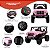Jipe Elétrico Infantil Aventura 12v Com Controle Bang Toys - Imagem 3