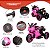 Moto Elétrica Infantil 6v Super Moto 3 Rodas Triciclo Rosa - Imagem 3