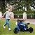 Moto Elétrica Infantil 6v Primeira Moto Cor Azul Bang Toys - Imagem 5