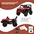 Jipe Elétrico Infantil Duna 12v Cor Vermelho 788 Bang Toys - Imagem 4