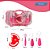Maleta Kit Dentista Infantil Rosa Com 5 Acessórios Pakitoys - Imagem 6