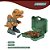 Maleta Jurassic Paki 1 Dino Montar E Desmontar Brinquedo - Imagem 4