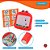 Lousa Magnética Infantil Magnetoy 4080 Pakitoys 86 Peças - Imagem 3