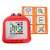 Lousa Magnética Infantil Magnetoy 4080 Pakitoys 86 Peças - Imagem 1