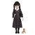 Boneca Wandinha Addams 45cm Com Mãozinha 1845 Baby Brink - Imagem 1