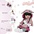 Bebê Reborn Realista Articulado Morena Fofa Princesa Vinil - Imagem 4