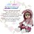 Boneca Reborn Menina Loira Enxoval Coelhinha 12 Acessórios - Imagem 2
