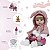 Boneca Reborn Menina Loira Enxoval Coelhinha 12 Acessórios - Imagem 4
