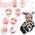 Bebê Reborn Articulado Com Pelúcia Recém Nascida Princesa - Imagem 3