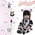 Boneca Reborn Realista Articulado 100% Vinil Siliconado Fofa - Imagem 4