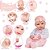 Bebê Reborn Realista Menina Larinha Conjunto Sonho De Amor - Imagem 3