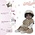 Boneca Reborn Negra 100% Vinil Enxoval Completo Oncinha - Imagem 4