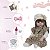 Boneca Reborn Valentina Conjunto Oncinha Fofinha + Itens - Imagem 4