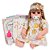 Bebê Reborn Boneca Loira Menina Linda Kit 13 Acessórios - Imagem 1