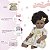 Boneca Bebê Reborn Negra Realista Enxoval Bolsa 20 Itens - Imagem 4