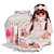 Boneca Reborn Realista Corpo De Vinil Enxoval Completo - Imagem 1