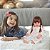 Boneca Reborn Realista Corpo Vinil + Itens Chupeta Mamadeira - Imagem 5