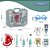 Maleta Mini Kit Dentista Infantil Cor Verde 1272 Pakitoys - Imagem 6
