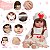 Boneca Reborn Realista Menina Linda Conjunto Florido Itens - Imagem 3