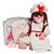 Boneca Reborn Realista Menina Linda Conjunto Florido Itens - Imagem 1
