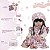 Boneca Reborn Morena Realista Articulada Vinil 20 Itens - Imagem 4