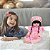 Boneca Reborn Realista Morena 46cm Enxoval Xadrez Completo - Imagem 5