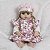 Bebê Reborn Boneca Negra Enxoval Completo Vestido Florido - Imagem 5