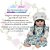 Boneca Reborn Realista Bebê Menina 46cm Kit Acessórios - Imagem 2