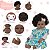 Boneca Reborn Negra Realista Enxoval 13 Itens Pode Molhar - Imagem 3