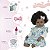 Boneca Reborn Negra Realista Enxoval 13 Itens Pode Molhar - Imagem 4