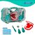 Maleta Infantil Kit Dentista 5 Peças Pakitoys 1270 Cor Verde - Imagem 4