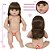 Boneca Reborn Bebê Menina Realista Roupão Pandinha Pelúcia - Imagem 6