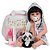 Boneca Bebê Reborn Menina Morena Pandinha Roupão Bolsa Itens - Imagem 1