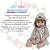 Boneca Reborn Bebê Menina Loira Saída De Banho Pandinha - Imagem 2