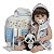 Bebê Reborn Menino Enxoval Saída De Banho Panda Completo - Imagem 1