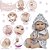 Bebê Reborn Boneca Realista Enxoval Roupão Panda Completo - Imagem 2