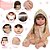 Bebê Reborn Boneca Realista 46cm Roupão Patinho Bolsa Itens - Imagem 3