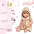 Bebê Reborn Menina Loira Saída De Banho Patinho Kit Completo - Imagem 4
