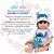 Boneco Tipo Reborn Realista Com Lindo Conjunto Stitch Fofo - Imagem 2
