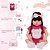 Boneca Reborn Realista Corpo 100% Vinil Siliconado Linda - Imagem 4