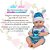 Boneco Reborn Fofo 100% Vinil Carequinha Olho Azul  + Itens - Imagem 2