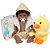 Bebê Reborn Menino Negro Com Roupão De Patinho E Pelúcia - Imagem 1