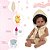 Boneca Reborn Negra Com Saída De Banho Patinho + Kit Itens - Imagem 4